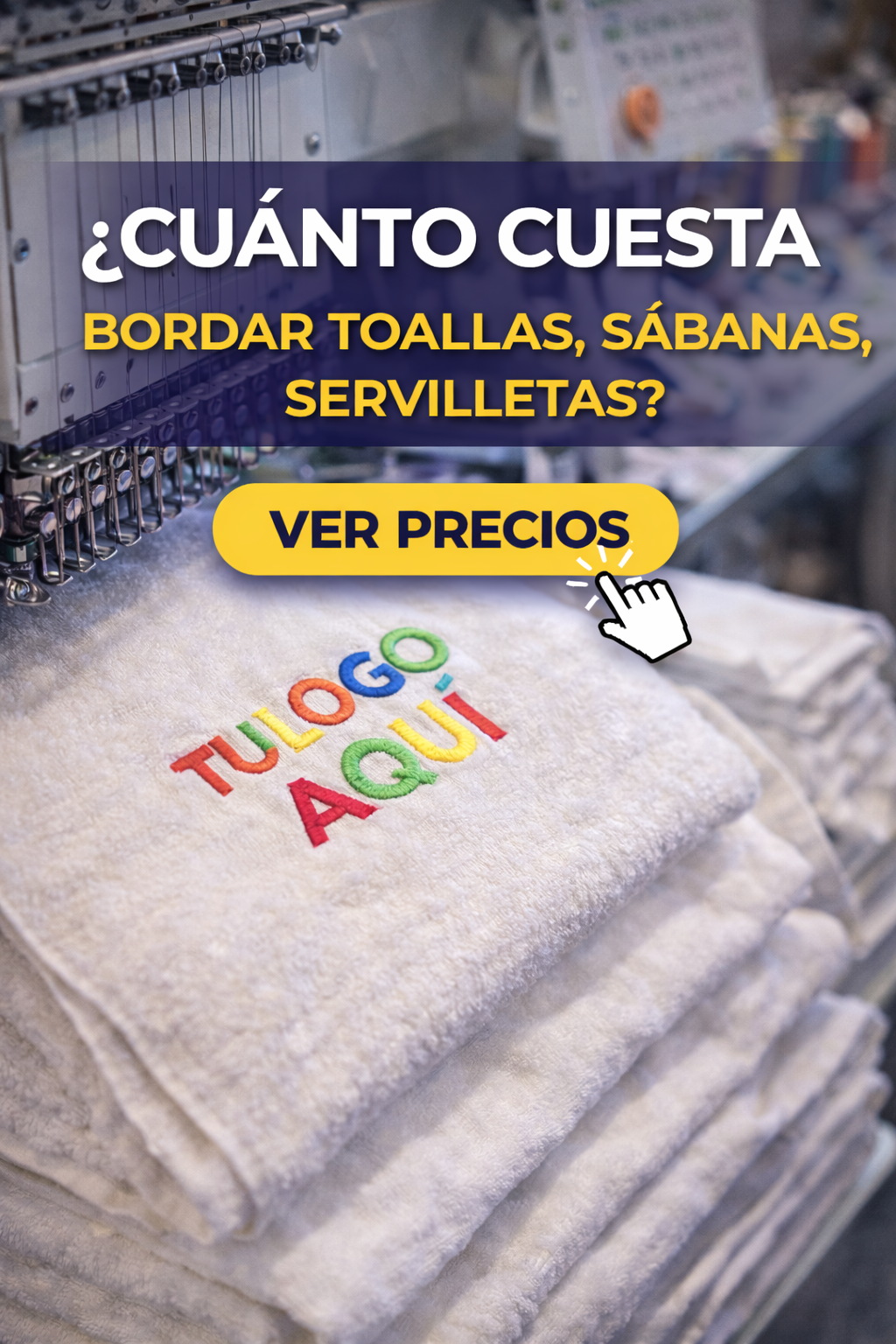 Tu Logo en Toallas, Sábanas y Servilletas